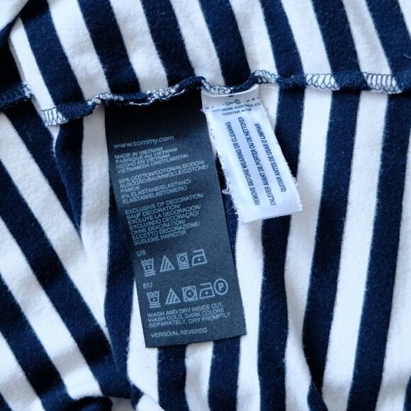 Tommy Hilfiger striped top 3/4 sleeve - Picture 5 of 5